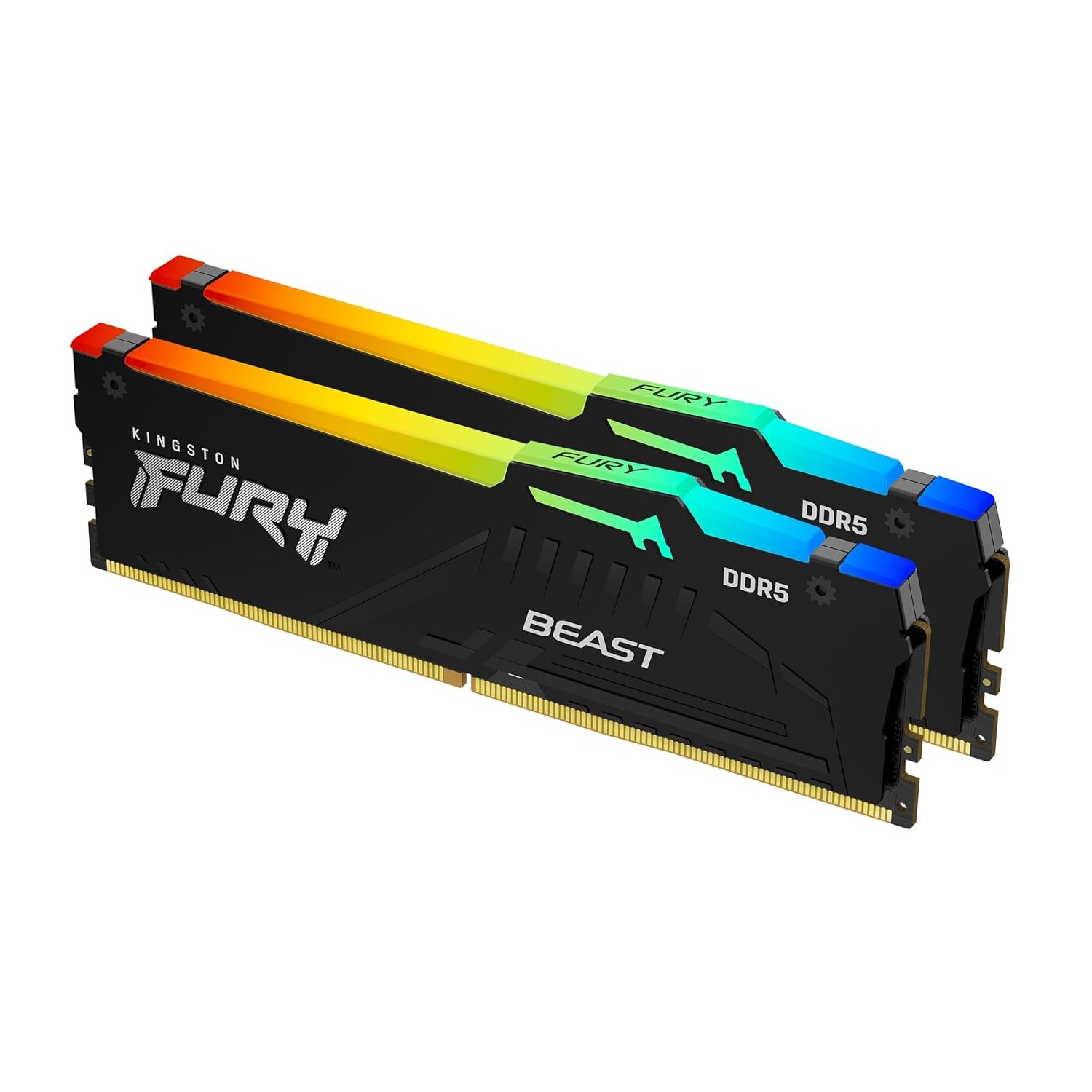 Kingston Fury Beast Black RGB 32GB (2x16GB) DDR5 6000MHz CL30