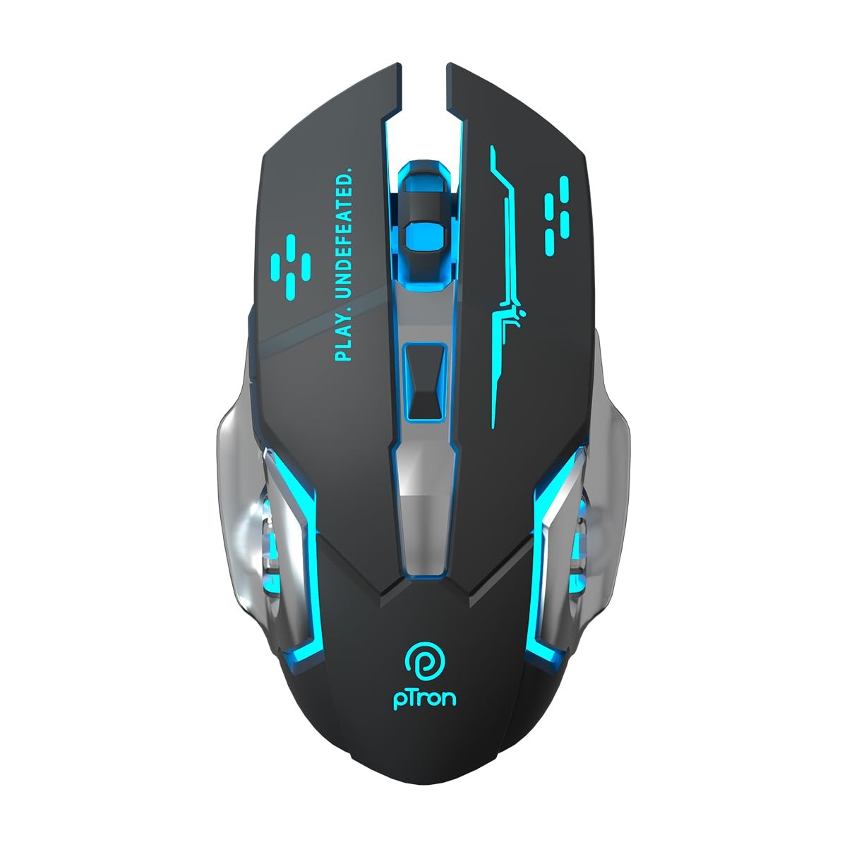 pTron Flick M2 Wireless Gaming Mouse, RGB