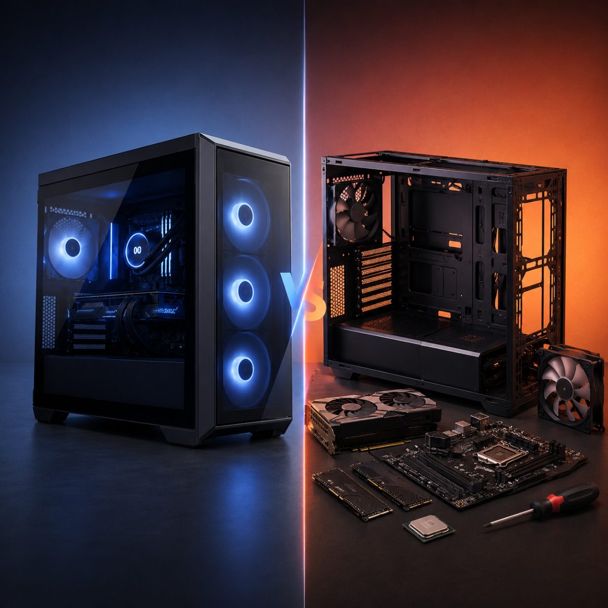 Pre-built vs building your own gaming PC in India