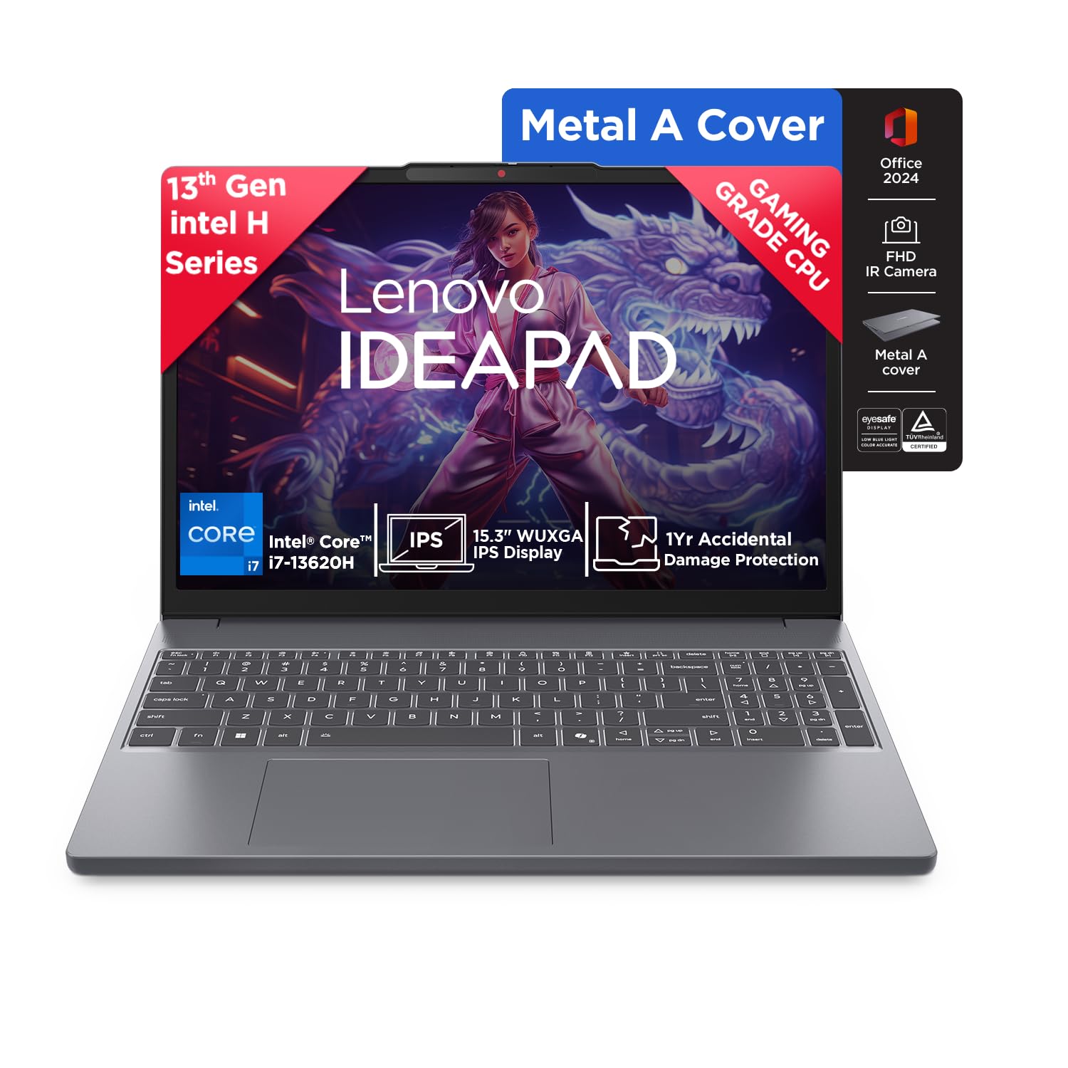 Lenovo IdeaPad Slim 3 (Core i7-13620H, 16GB RAM, 512GB SSD) — Best Balanced Performance