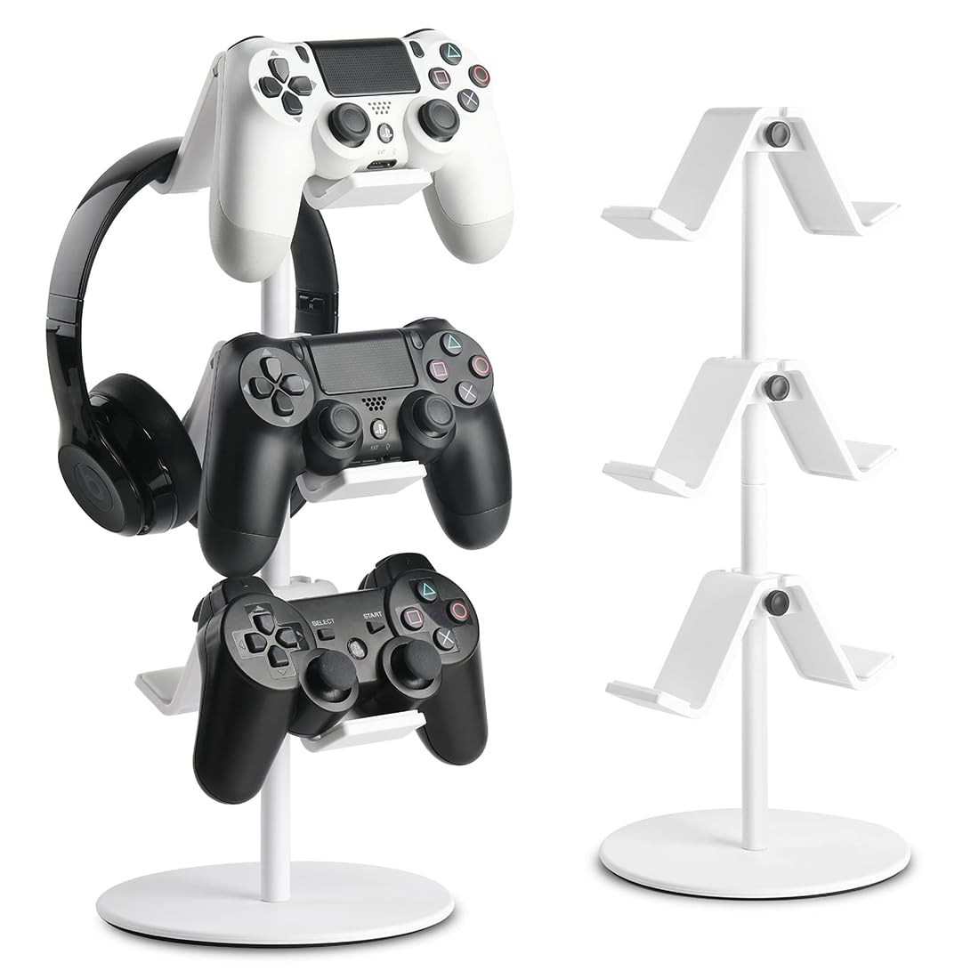 OIVO Controller Stand 3-Tier with Headphone Holder