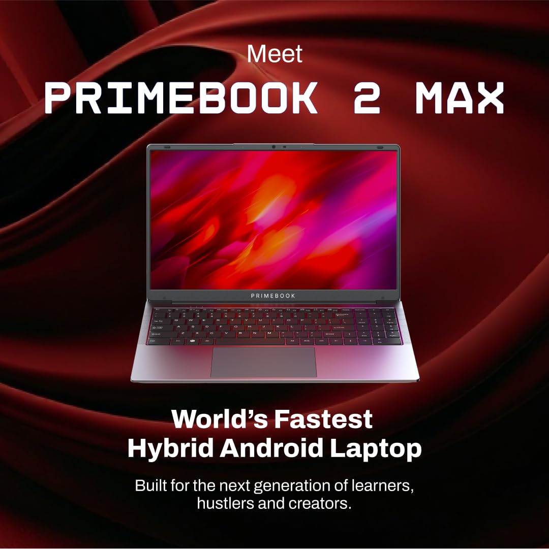 Primebook 2 Max (8GB RAM, 256GB Storage, PrimeOS) — Best Ultra-Budget Pick